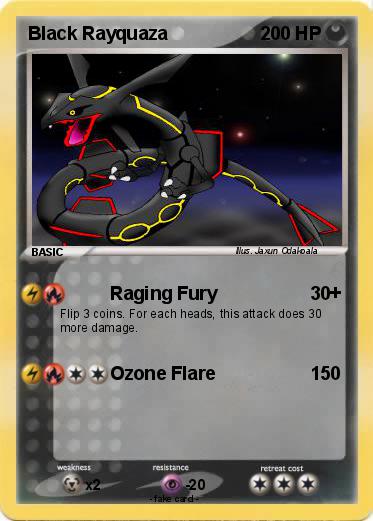 Pokemon Black Rayquaza