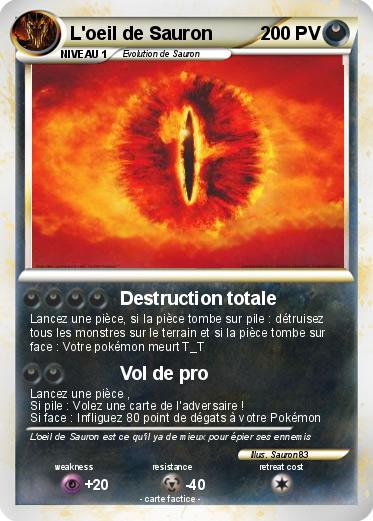 Pokemon L'oeil de Sauron