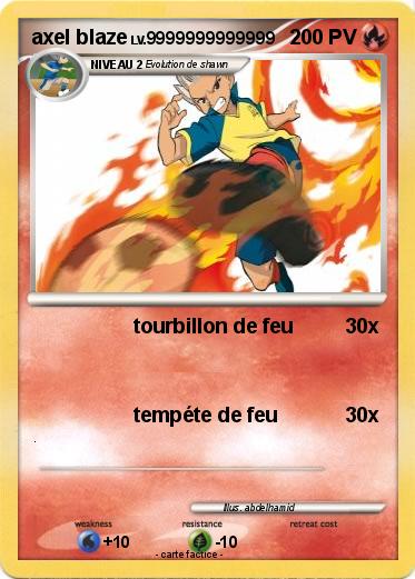 Pokemon axel blaze