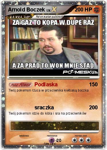 Pokemon Arnold Boczek