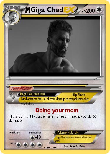Pokemon Giga Chad