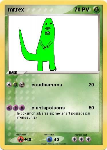 Pokemon mr.rex