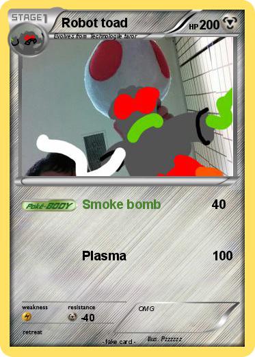 Pokemon Robot toad