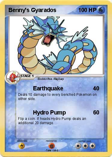 Pokemon Benny's Gyarados