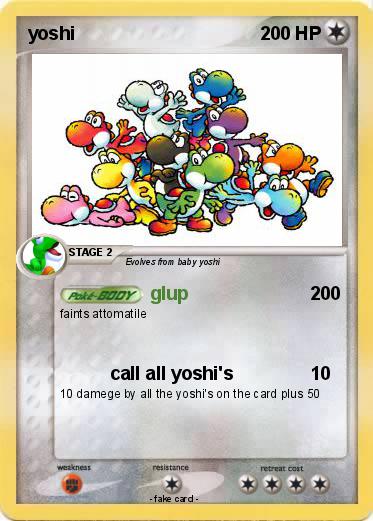 Pokemon yoshi
