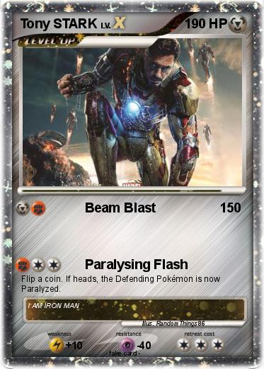 Pokemon Tony STARK