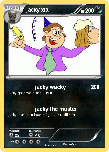 Pokemon jacky xia
