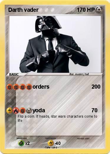 Pokemon Darth vader