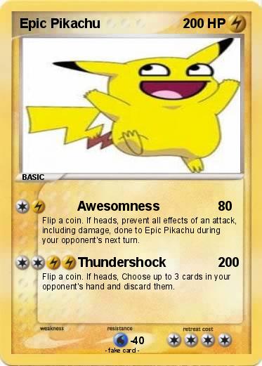Pokemon Epic Pikachu