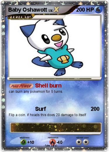 Pokemon Baby Oshawott