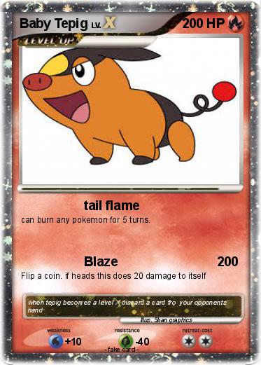 Pokemon Baby Tepig