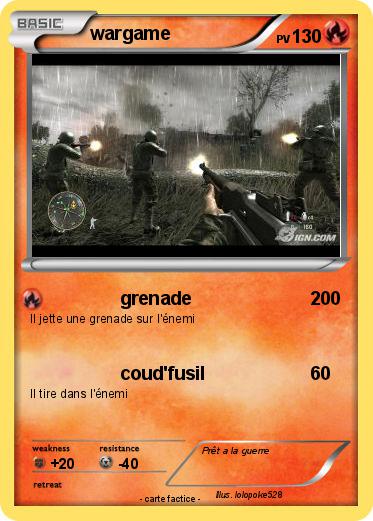 Pokemon wargame