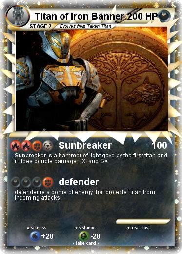 Pokemon Titan of Iron Banner