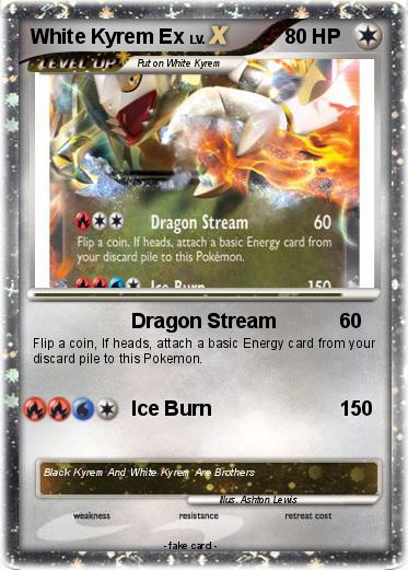 Pokemon White Kyrem Ex