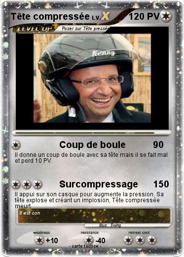 Pokemon Tête compressée