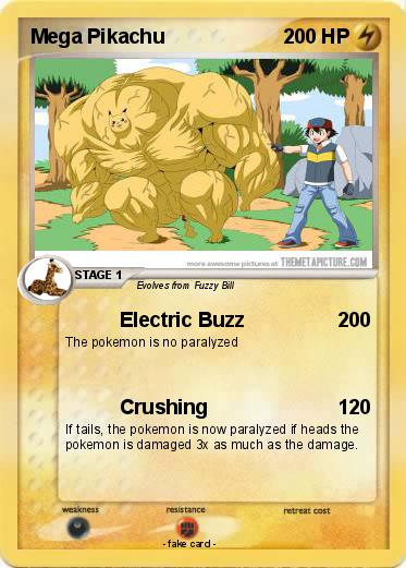 Pokemon Mega Pikachu