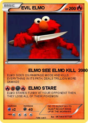 Pokemon EVIL ELMO