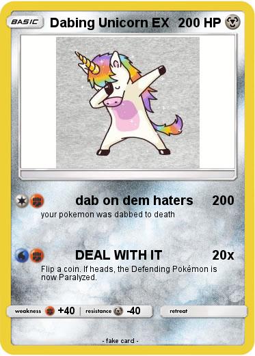 Pokemon Dabing Unicorn EX
