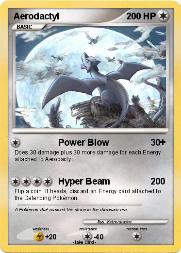 Pokemon Aerodactyl