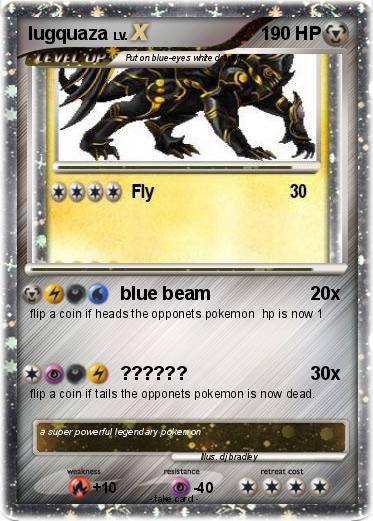 Pokemon lugquaza