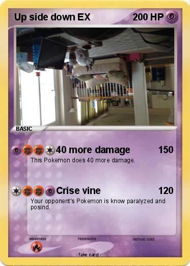 Pokemon Up side down EX