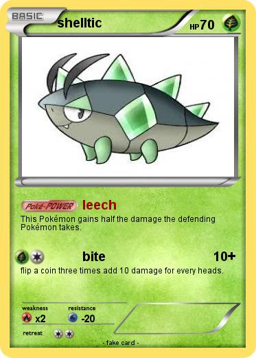 Pokemon shelltic