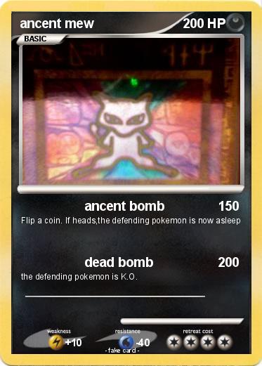 Pokemon ancent mew