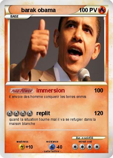Pokemon barak obama
