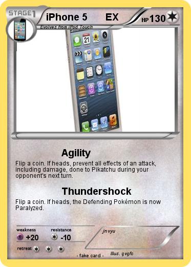 Pokemon iPhone 5       EX