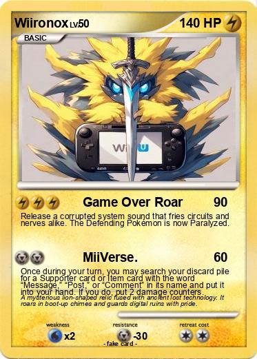 Pokemon Wiironox