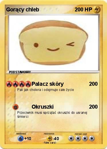 Pokemon Gorący chleb