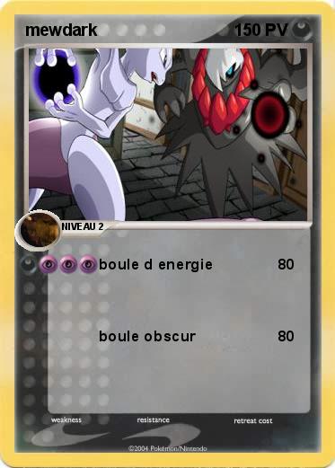 Pokemon mewdark