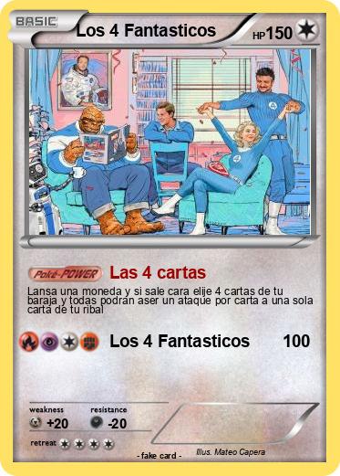 Pokemon Los 4 Fantasticos
