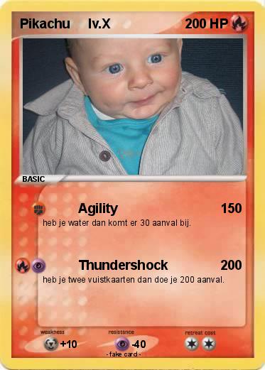Pokemon Pikachu     lv.X
