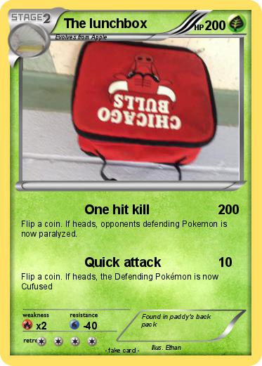 Pokemon The lunchbox