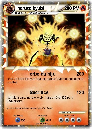 Pokemon naruto kyubi