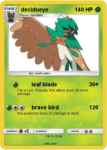 Pokemon decidueye