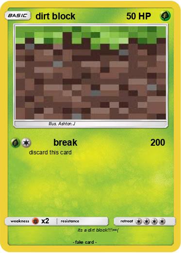 Pokemon dirt block