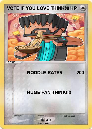 Pokemon VOTE IF YOU LOVE THINK!