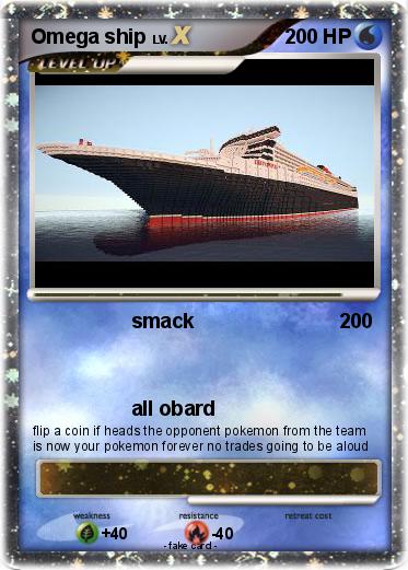 Pokemon Omega ship
