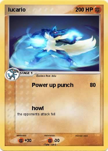 Pokemon lucario