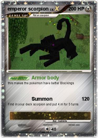 Pokemon emperor scorpion