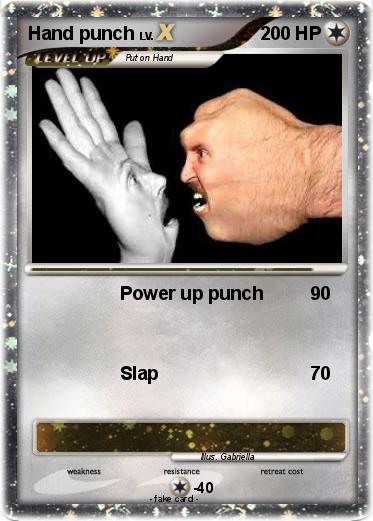 Pokemon Hand punch