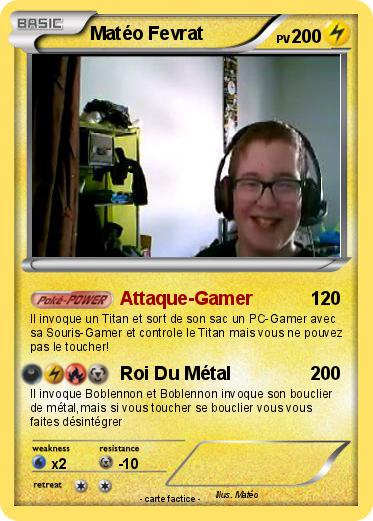 Pokemon Matéo Fevrat