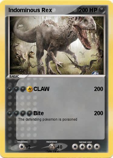Pokemon Indominous Rex