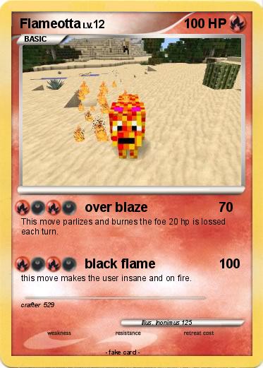 Pokemon Flameotta