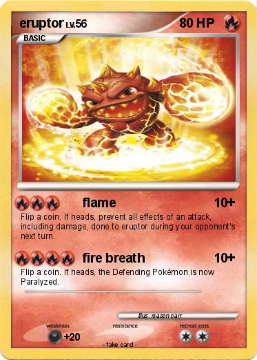 Pokemon eruptor