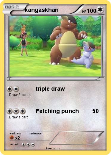 Pokemon kangaskhan