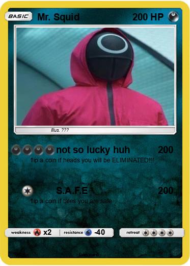 Pokemon Mr. Squid