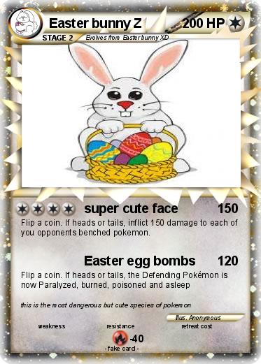 Pokemon Easter bunny Z